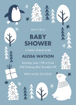 Winter Baby Shower