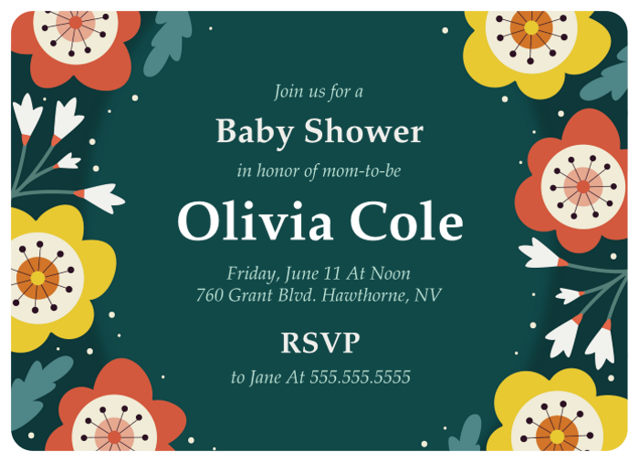 Staples baby shower invitations best sale