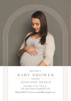 Graceful Arches Baby Shower