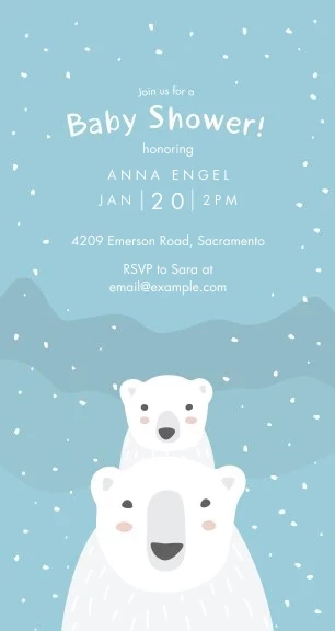 Mama and Baby Bear Shower