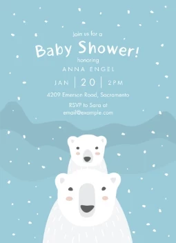 Mama and Baby Bear Shower
