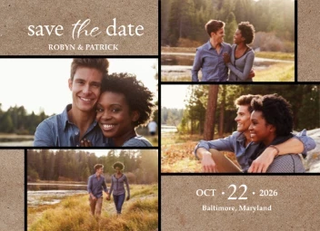 Classic Paper Texture Collage