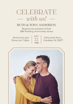 Modern Frame Celebration