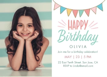 Birthday Bunting Banner