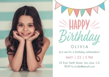 Birthday Bunting Banner