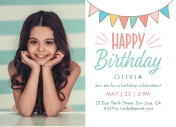 Birthday Bunting Banner