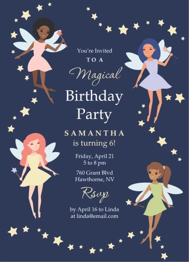 Magical Fairies Birthday
