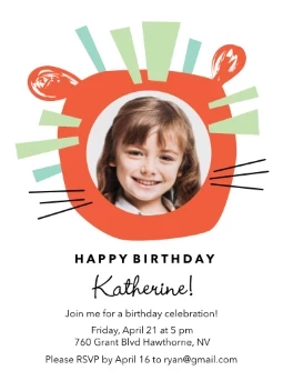 Little Lion Kids Birthday