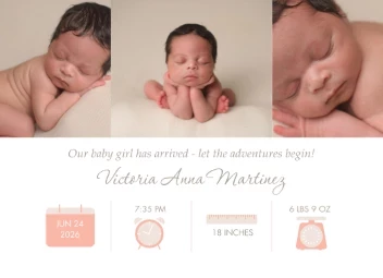 Soft Illustrations Baby Girl