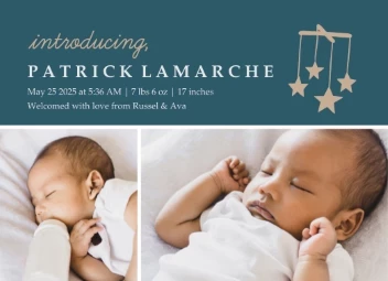 Star Mobile Baby Boy