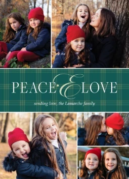 Plaid Peace and Love