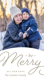 Be Merry Classic Arch