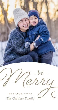 Be Merry Classic Arch