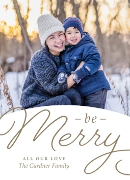 Be Merry Classic Arch