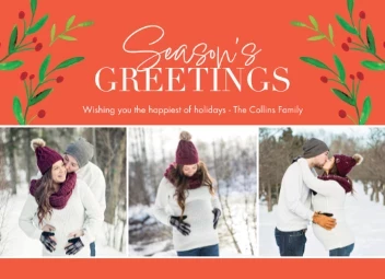 Season's Greetings Sprigs