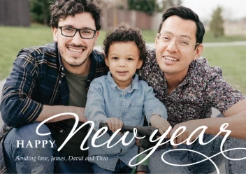 Modern Happy New Year