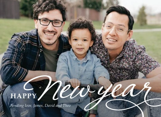 Modern Happy New Year