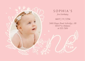 Botanical Letters First Birthday