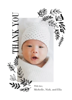 Outlined Leaves Pattern