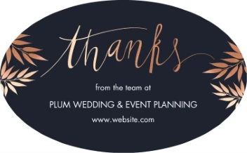 Botanical Copper Thanks