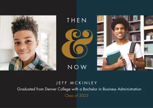 Gold Before and Now Grad