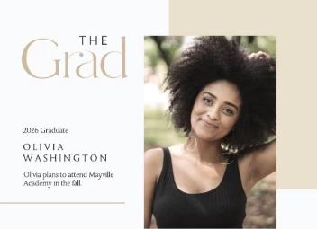 Minimal and Chic Grad