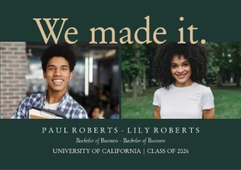 We Made It Siblings Grad