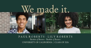 We Made It Siblings Grad