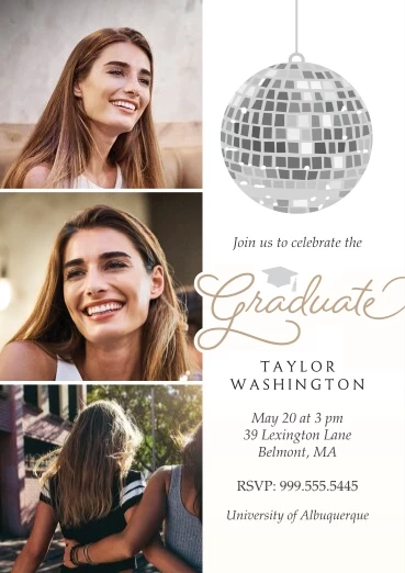 Mirror Ball Grad Party