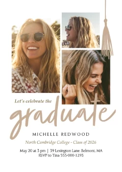 Tassel Graduate Celebration