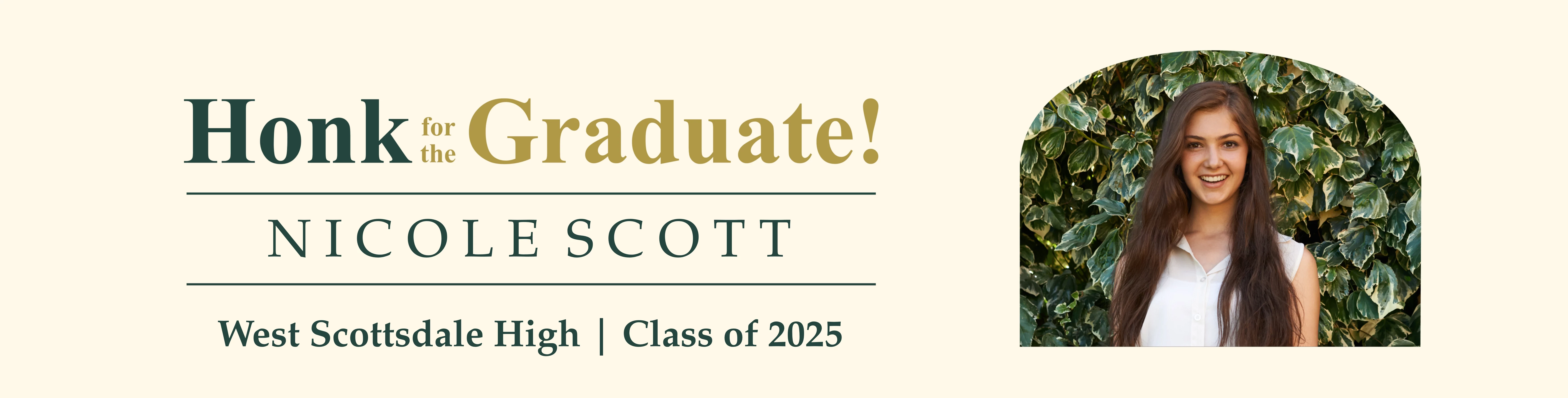 Modern Grad Frame