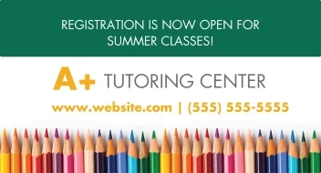 Chalkboard And Pencils