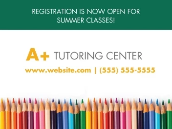 Chalkboard And Pencils