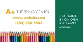 Chalkboard And Pencils