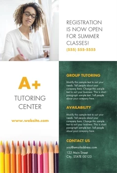 Chalkboard And Pencils