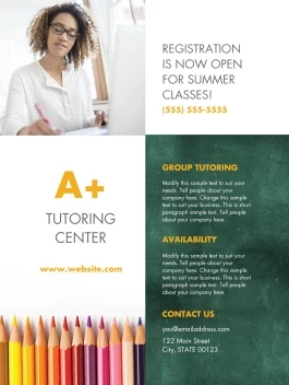 Chalkboard And Pencils