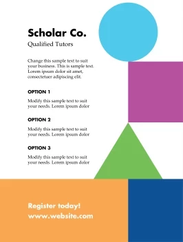 Color Blocks Scholar