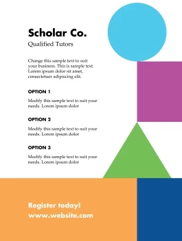 Color Blocks Scholar