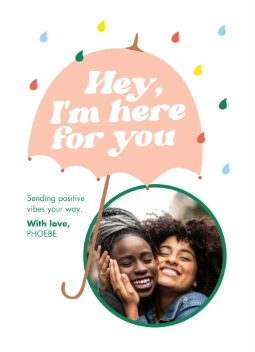 Here for You Umbrella