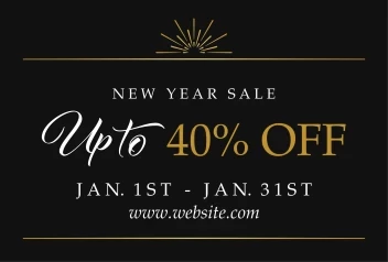 Festive New Year Sale