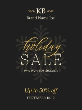 Fancy Holiday Sale