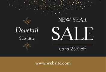 New Year Glitter Sale