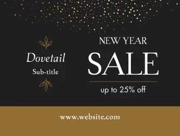 New Year Glitter Sale