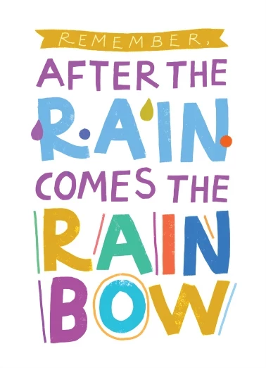 Rainbow Lettering
