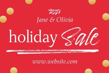 Confetti Holiday Sales