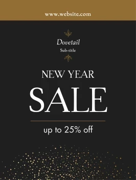 New Year Glitter Sale