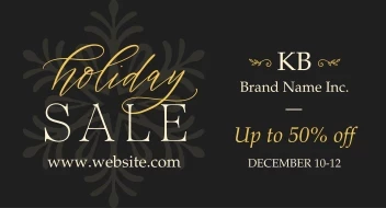 Fancy Holiday Sale