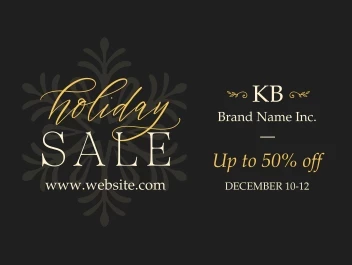 Fancy Holiday Sale