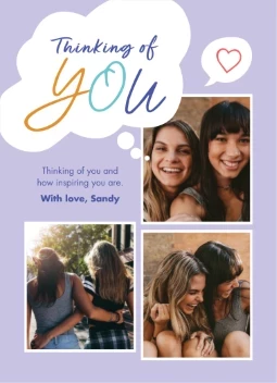 Thinking of You Bubble