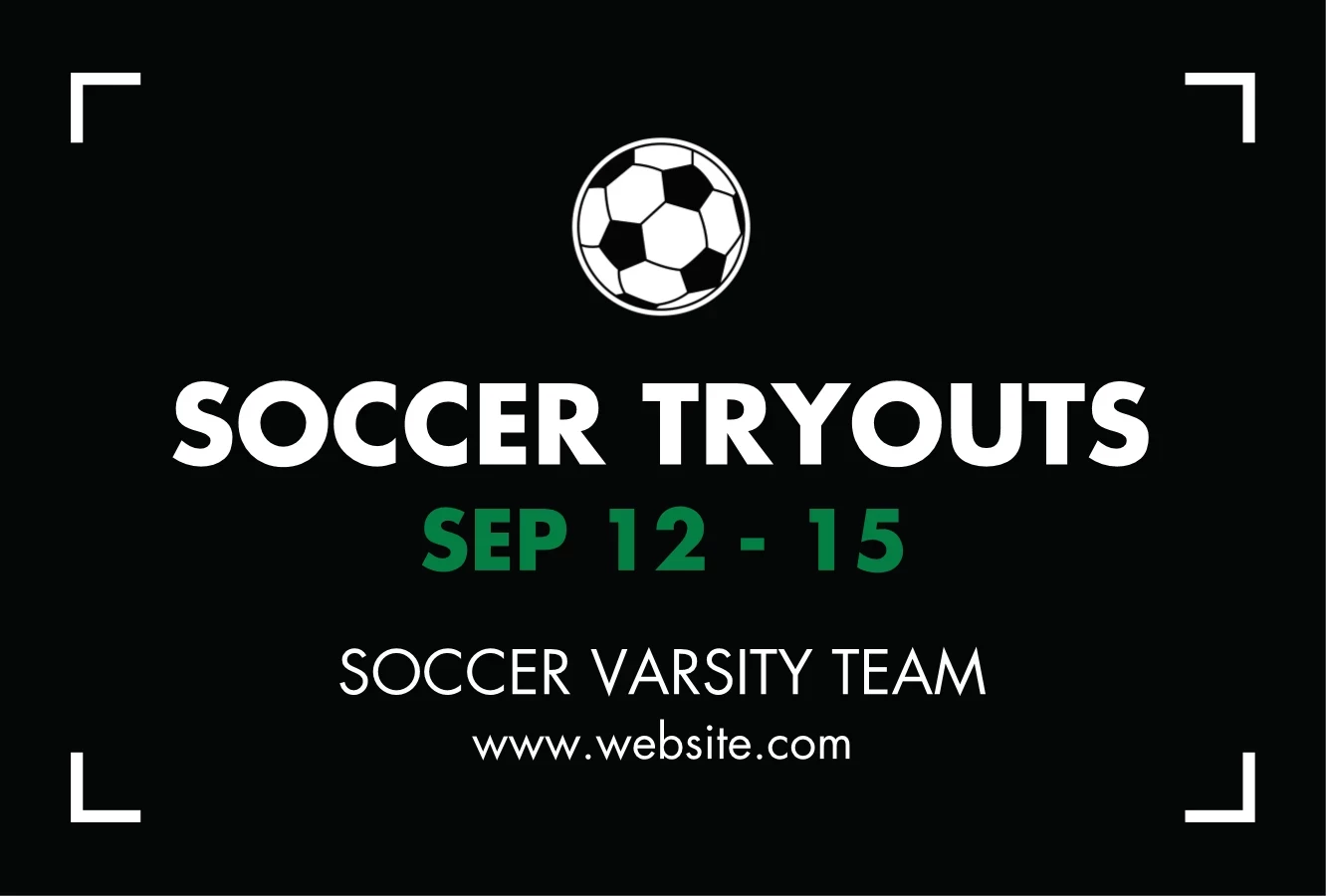 School Sports Tryouts